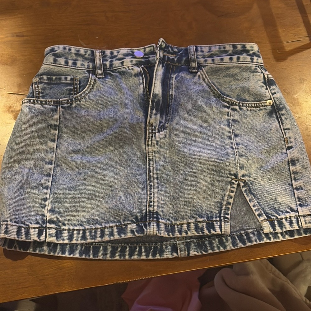 Jean skirt!